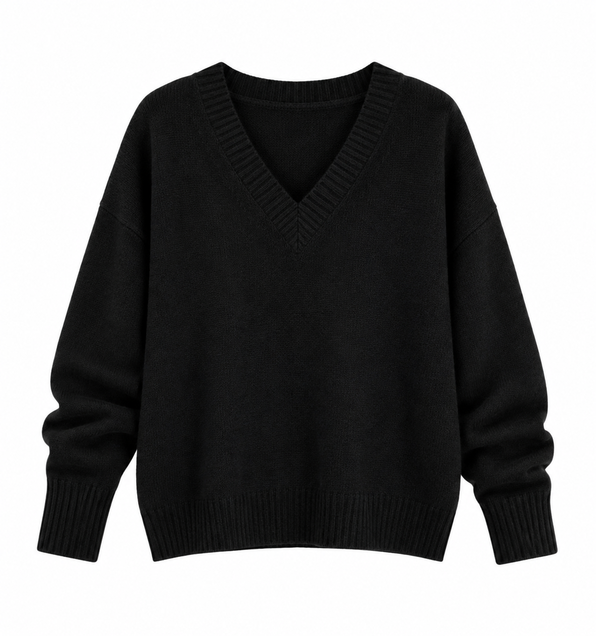 Jersey Grazia oversize de escote pico