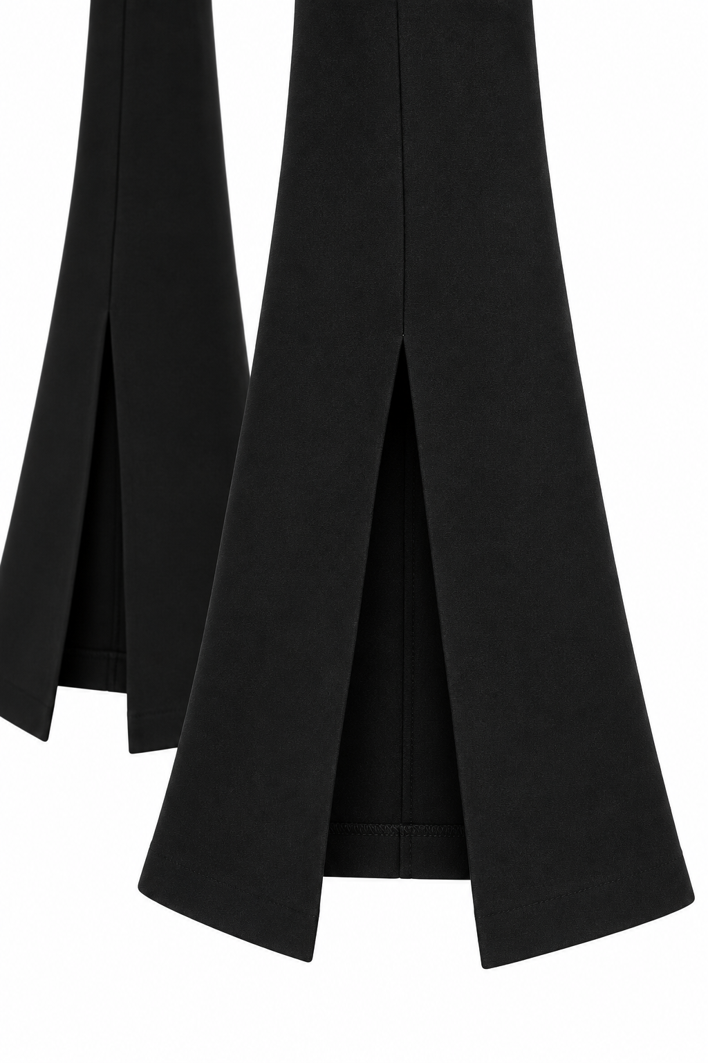 LEGGINGS FLARE ABERTURA — detalle de confección