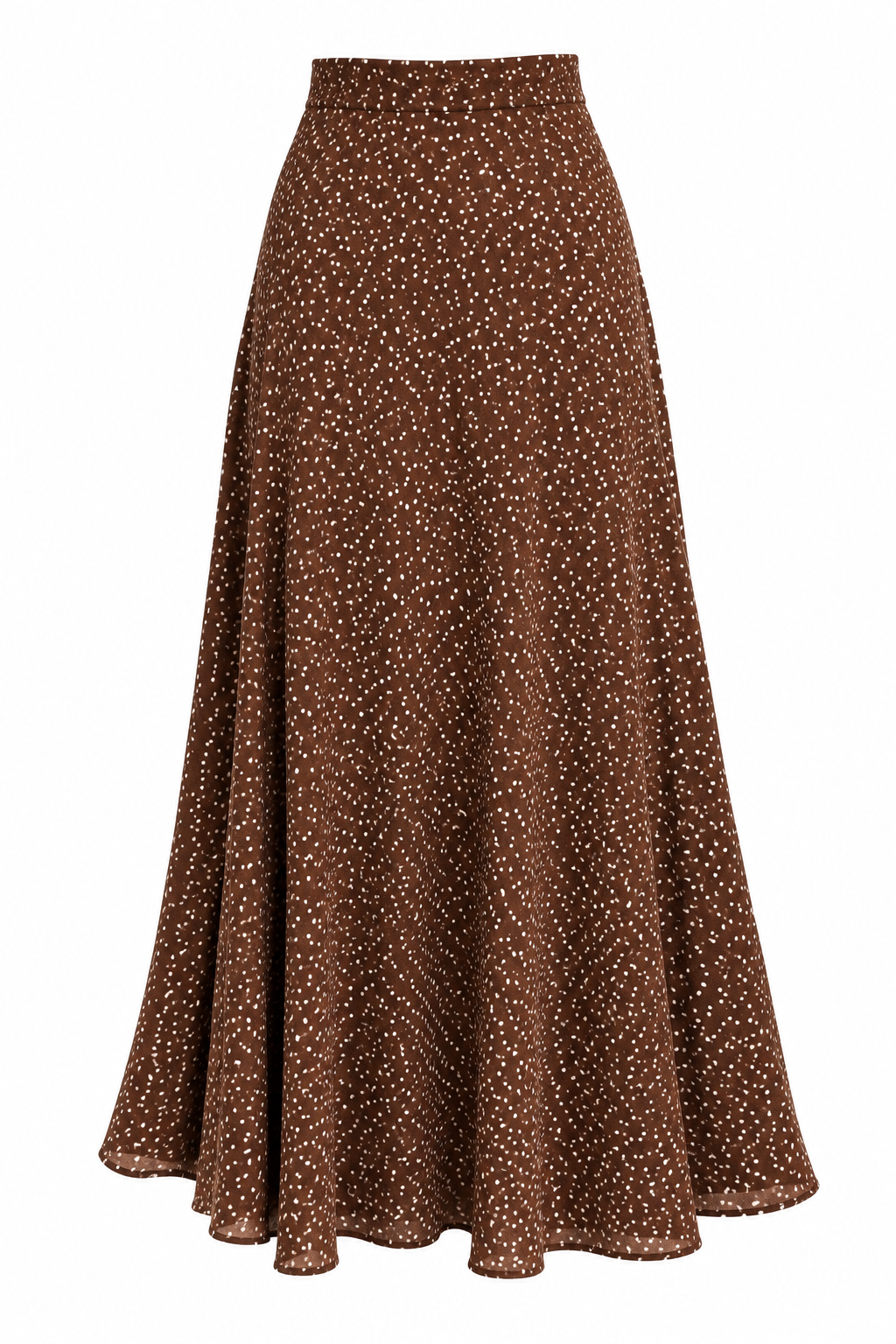 FALDA MIDI LUNARES