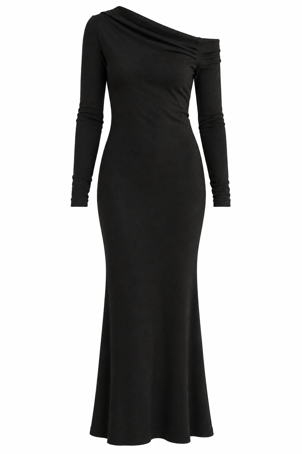 VESTIDO PUNTO ASIMETRICO