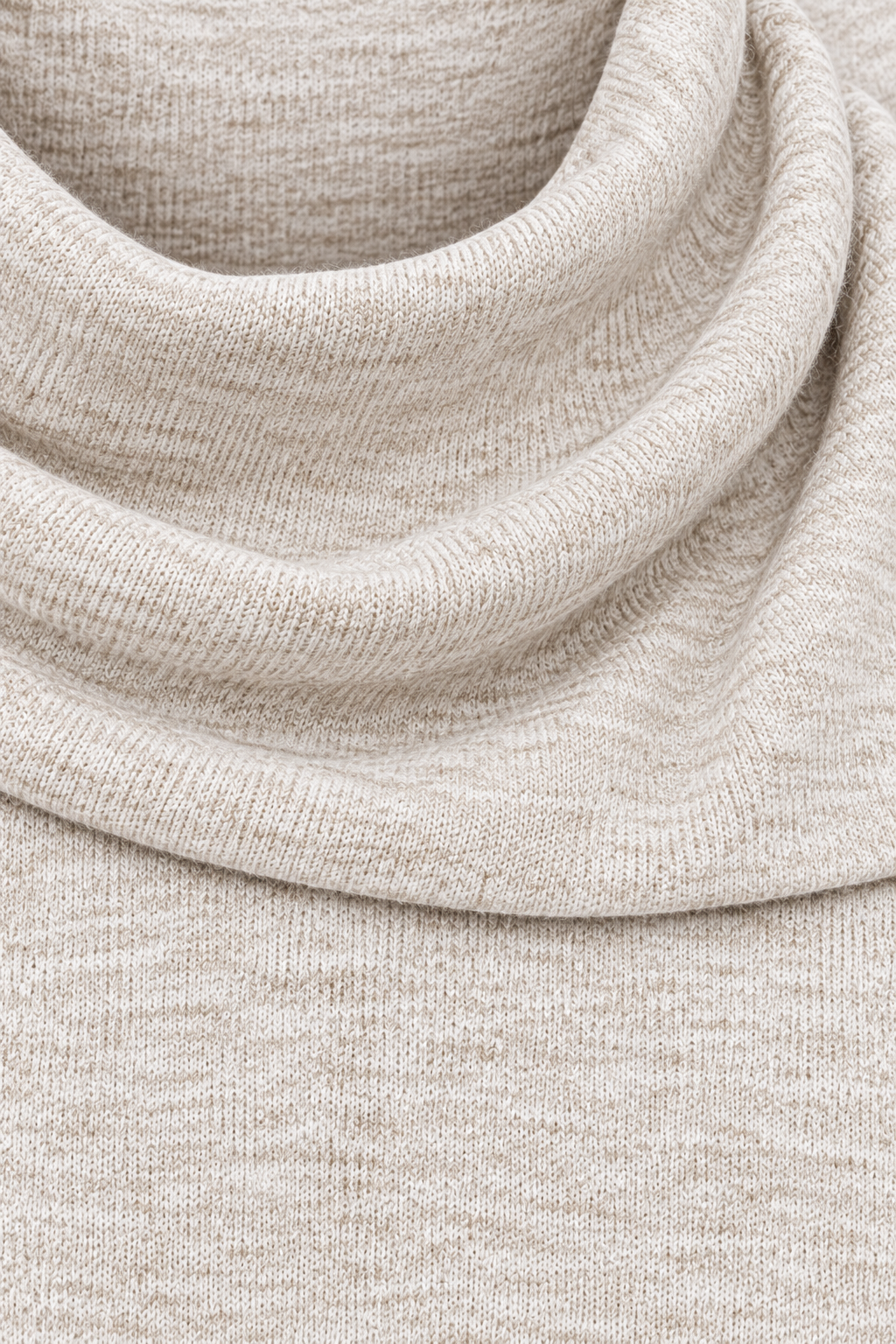 Jersey efecto capa — detalle de punto