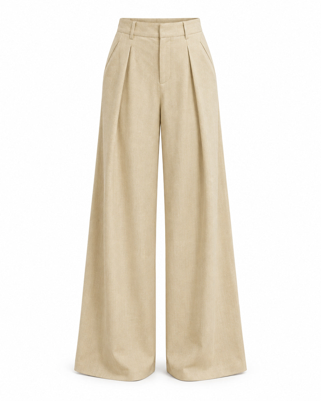 PANTALÓN OVERSIZE CON LINO