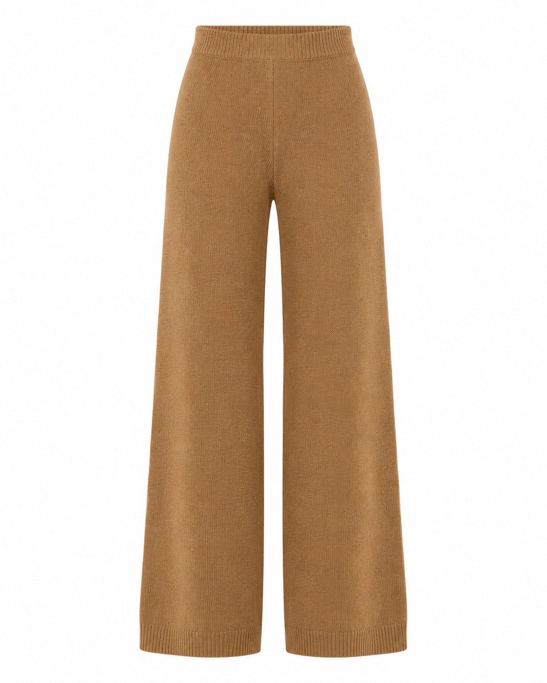 PANTALÓN ANCHO PUNTO beige - imagen 2
