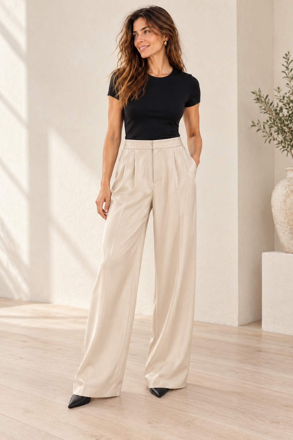 Anna Verona — pantalon-fluido-satinado, cuerpo entero