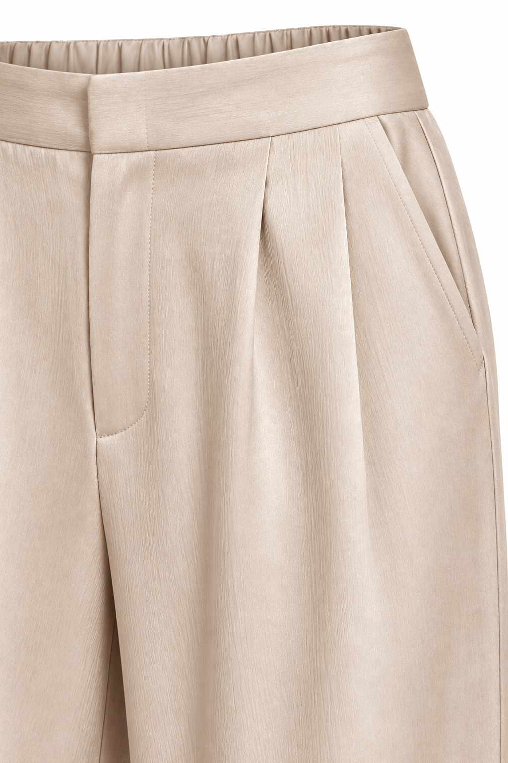 Anna Verona — pantalon-fluido-satinado, detalle de confección