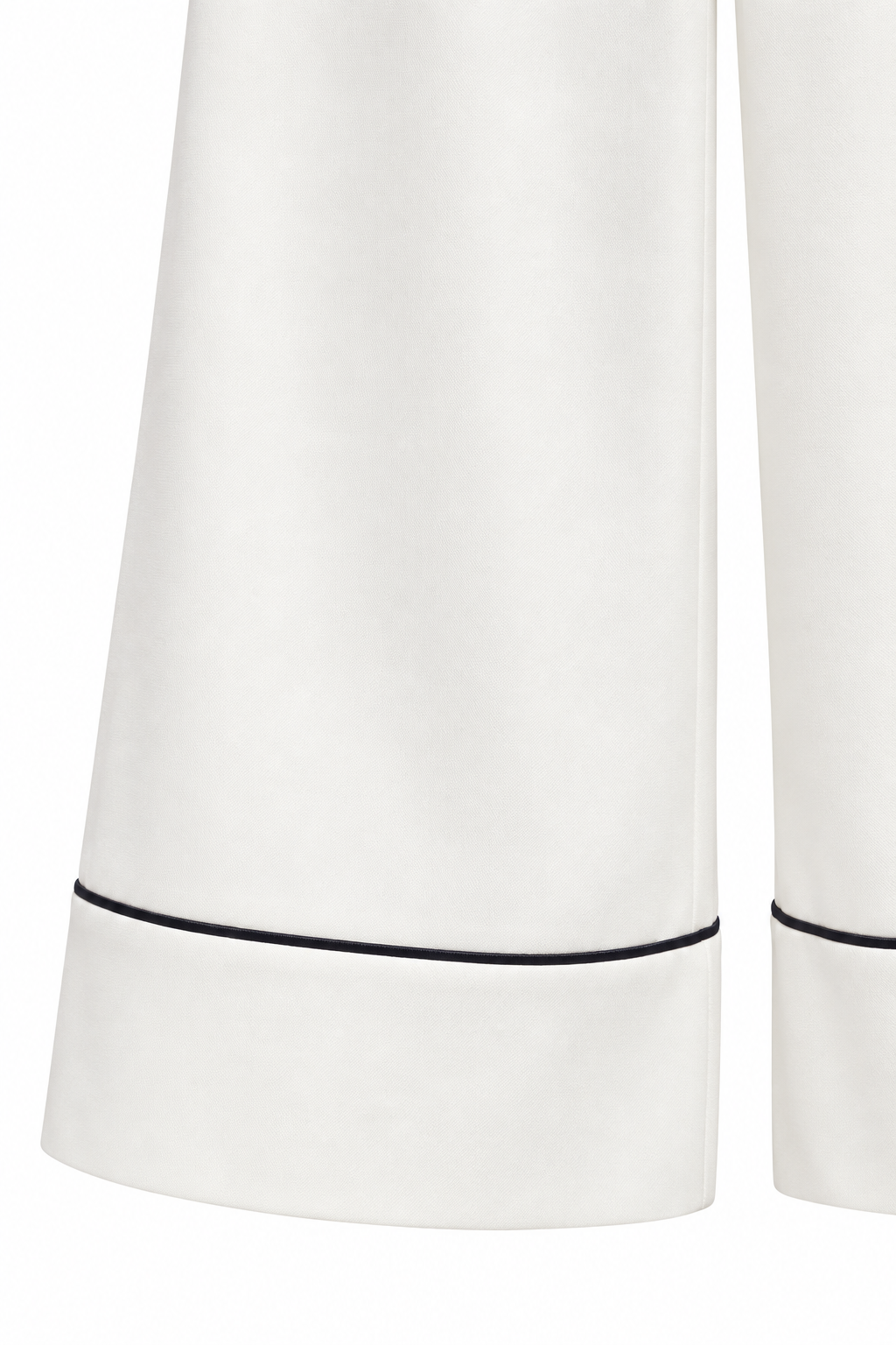PANTALÓN CULOTTE VIVOS CONTRASTE — detalle de confección