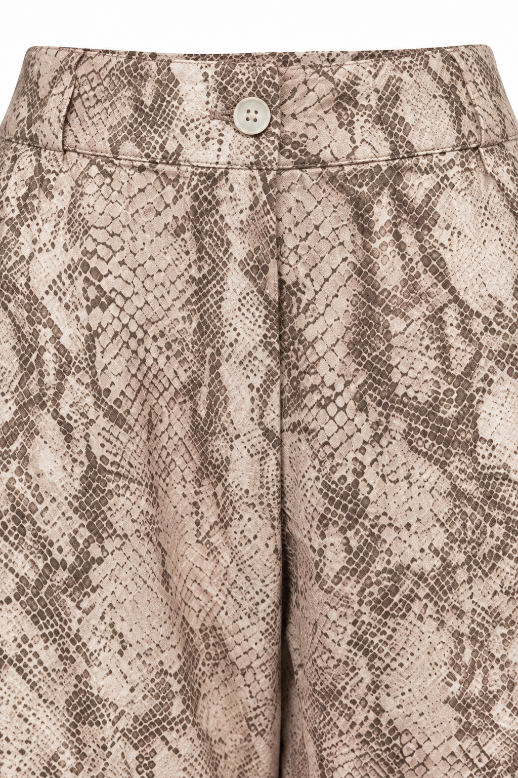PANTALÓN ESTAMPADO ANIMAL — detalle de confección