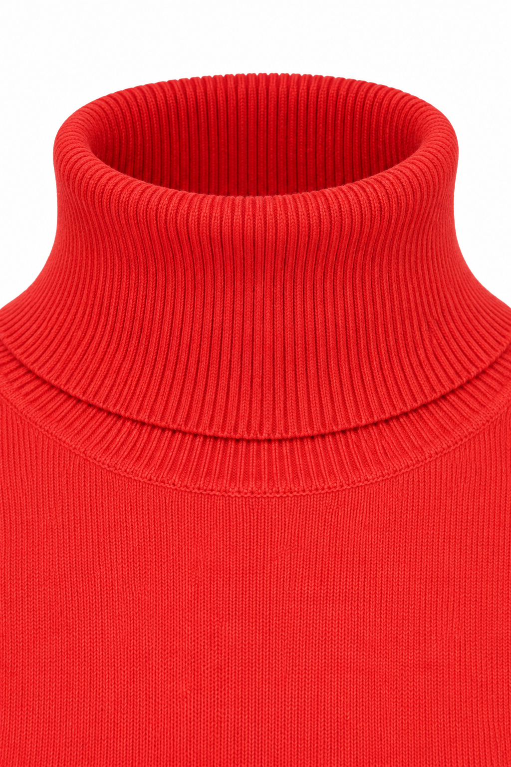 JERSEY BÁSICO PUNTO CUELLO SUBIDO — detalle de confección