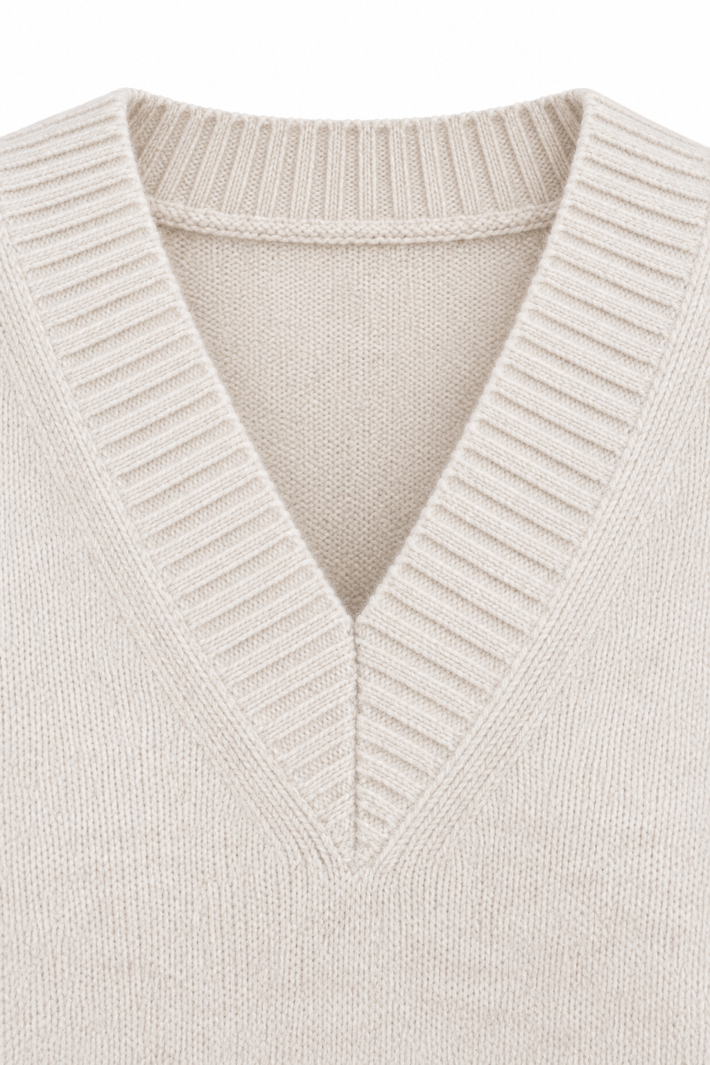 JERSEY OVERSIZE ESCOTE PICO — detalle de confección
