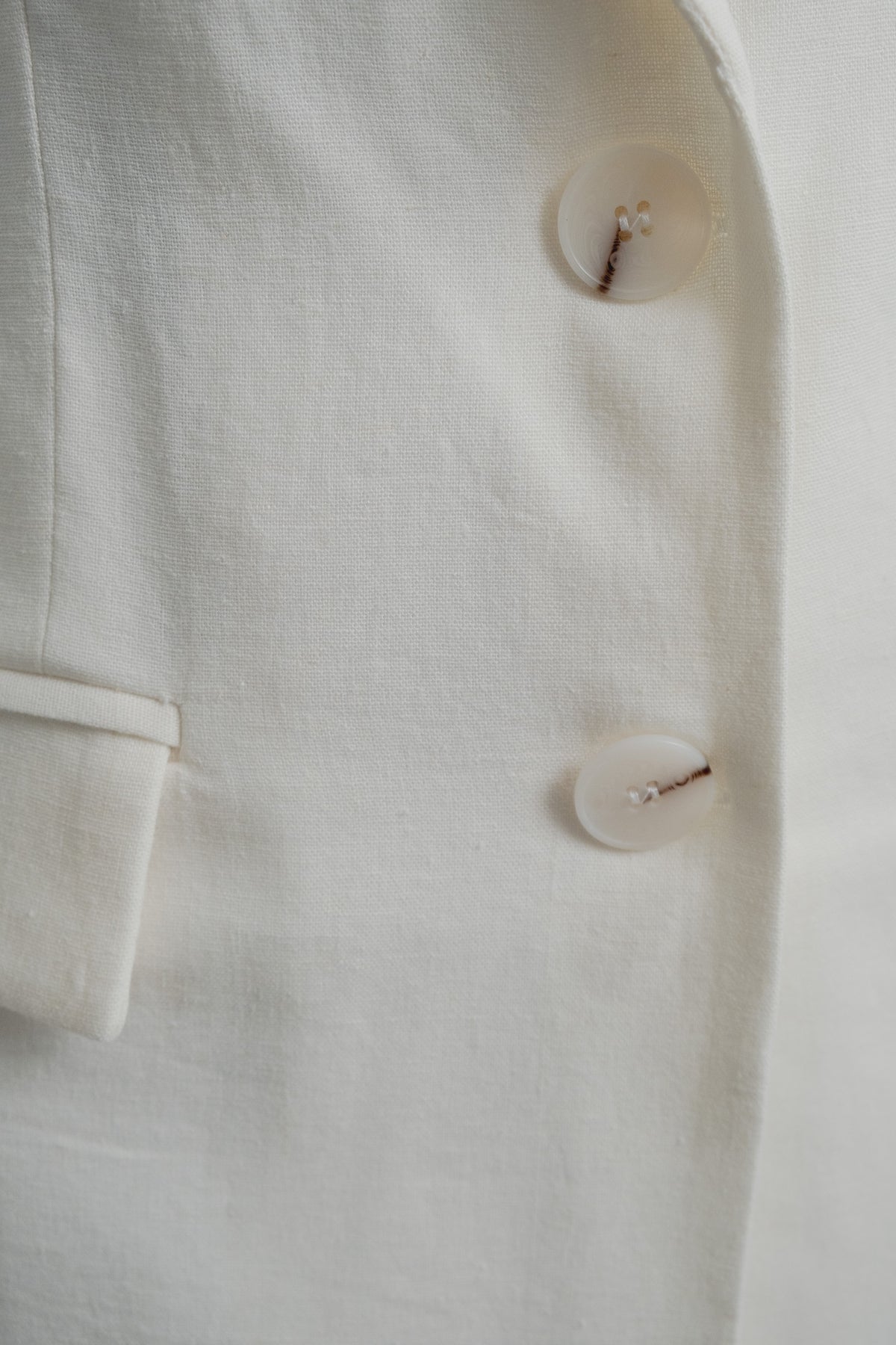 Blazer Emilia de lino crudo